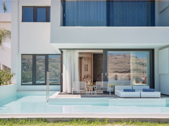 023_Schoene Aussichten Touristik - Lindos Grand Hotel - Rhodos-Junior Suite Private Pool